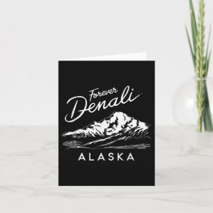 Forever Denali Nationalpark Alaska Karte
