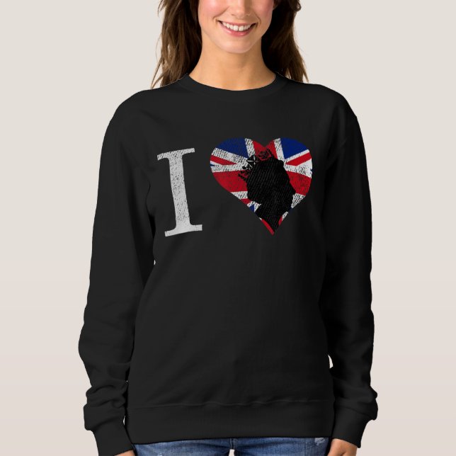 Forever Elizabet II Legend Queen British Crown Eng Sweatshirt (Vorderseite)