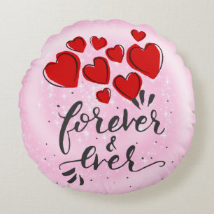 Forever & Ever - Hörkissen rund Rundes Kissen