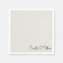 Forever Faithful Cream Custom Wedding Cocktail
