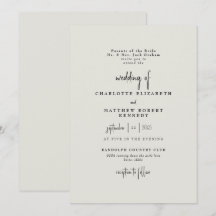 Forever Faithful Cream Wedding III