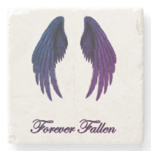 Forever Fallen Wings Untersetzer Design