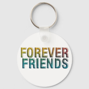 Forever Friends Aluminium Circle Schlüsselanhänger