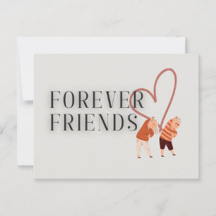 Forever Friends : exercice carte postale