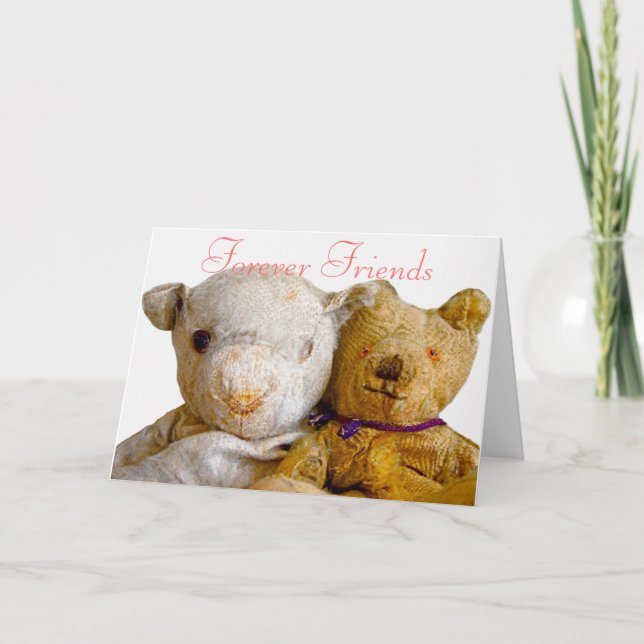 Forever Friends Grußkarte Karte (Vorderseite)
