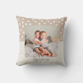 Forever Friends Keepake Foto und Polka Dots Kissen