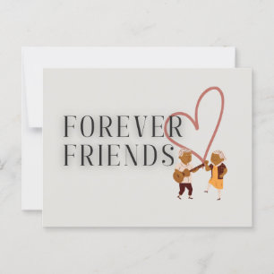 Forever Friends: Music Postcard Postkarte