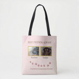Forever Friends Pawprint Messenger Tasche
