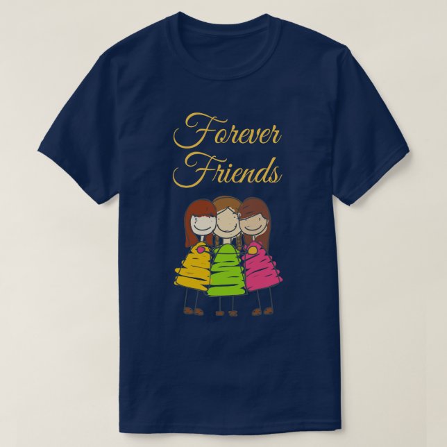 Forever Friends T-Shirt (Design vorne)