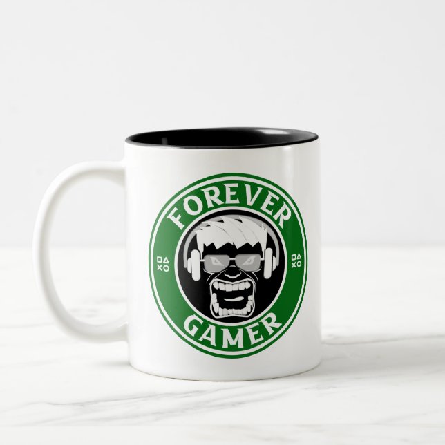 Forever Gamer Coffe Tasse (Links)