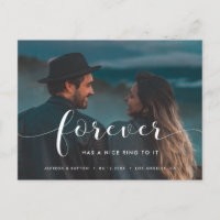 Forever hat einen netten Ring zu ihm Foto