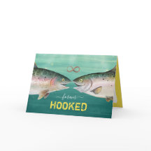 Forever Hooked on You Photo Fish Valentine's Day