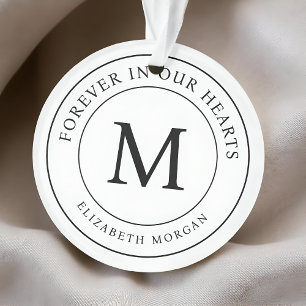 Forever in our Heart Funeral Memorial Modern