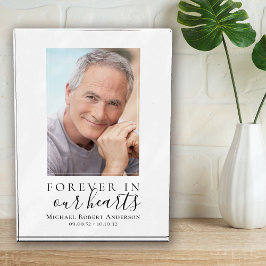 Forever in Our Hearts Foto Beileid Memorial