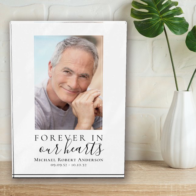 Forever in Our Hearts Foto Beileid Memorial (Von Creator hochgeladen)