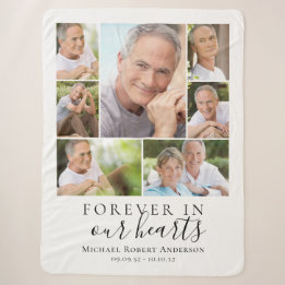 Forever in Our Hearts Foto Beileid Memorial Sherpadecke