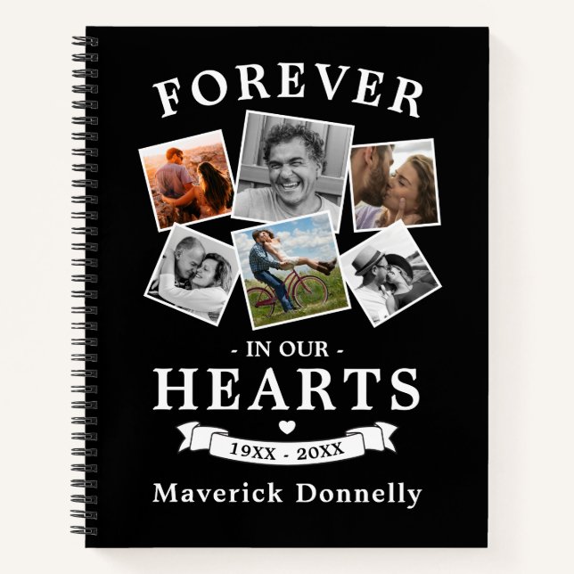 Forever in our Hearts Memorial Livre d'invité (Devant)