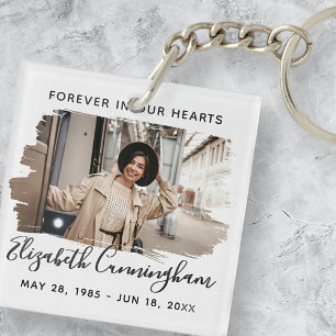 Forever in our Hearts Photo Memorial personnalisé