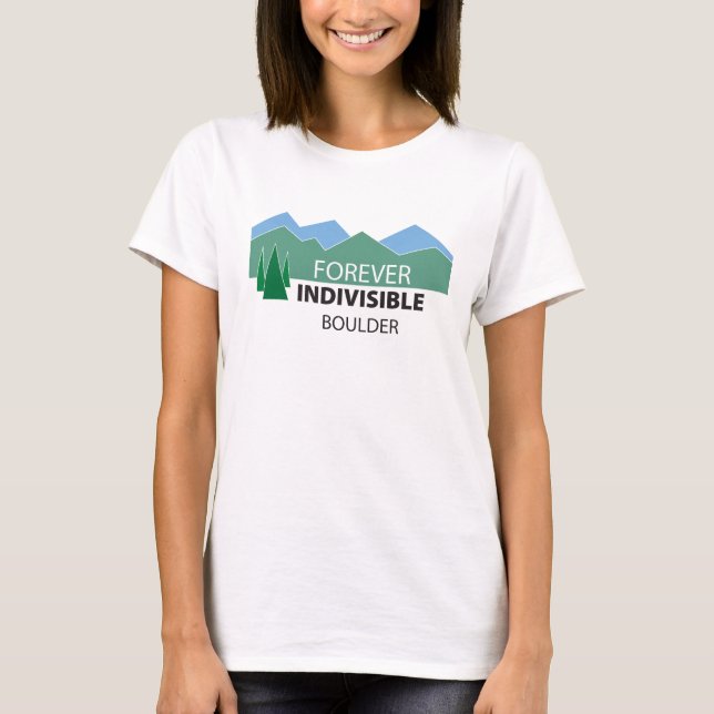 Forever Indivisible Boulder T - Shirt (Vorderseite)