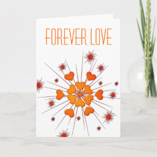 Forever Love Feiertagskarte