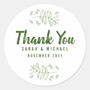 Forever Love Pflanze Leaf Sticker