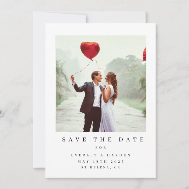 Forever Love, Save the Date, Ankündigung (Vorderseite)