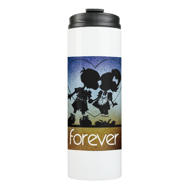 Forever Love Thermosbecher (Vorderseite)