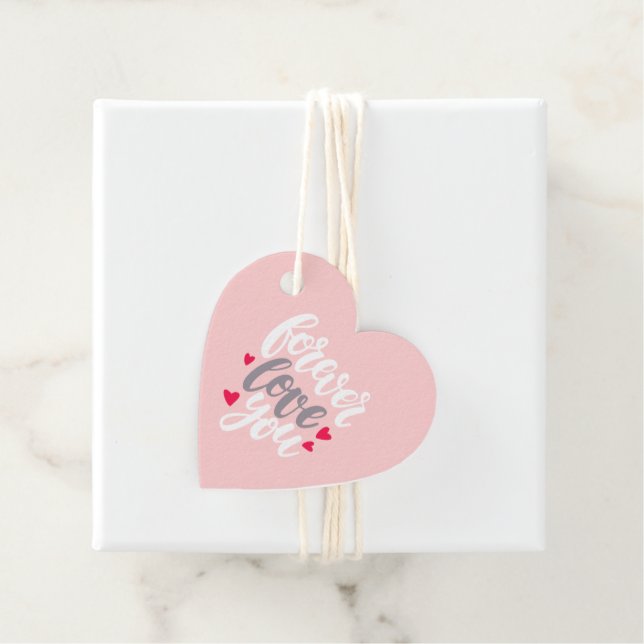 Forever Love You Geschenkanhänger (Beispiel)