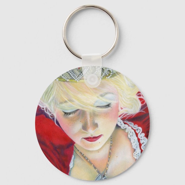 Forever Mine Princess Heart Locket Schlüsselanhäng Schlüsselanhänger (Vorderseite)