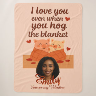 'Forever My Valentine' Sherpa-Decke Sherpadecke
