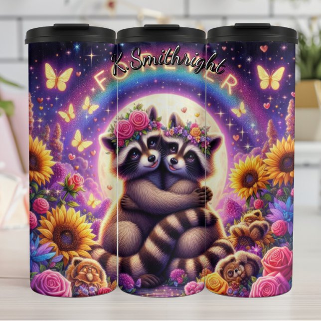 Forever Raccoons Thermosbecher (Von Creator hochgeladen)