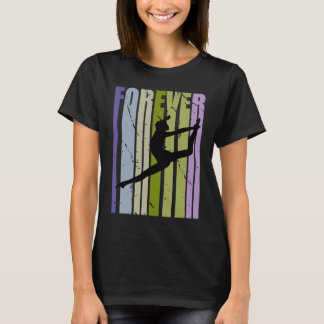 Forever Retro Dance Motivierend Inspirierend Niedl T-Shirt