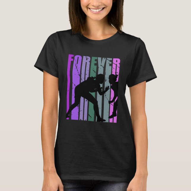 Forever Retro Wrestling Pretty Wrestler Coach Comp T-Shirt (Vorderseite)