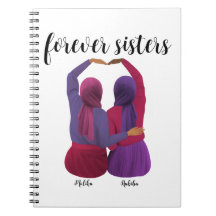 Forever Sisters Personalisiert Hijabi-Geschenk