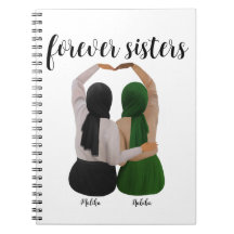 Forever Sisters Personalisiert Hijabi-Geschenk