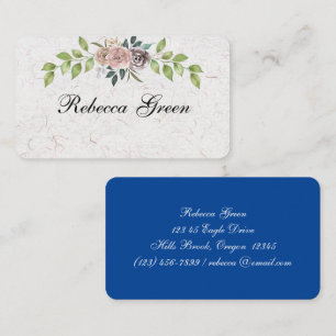 Forever - Two Hearts - One Liebe Business Card Visitenkarte