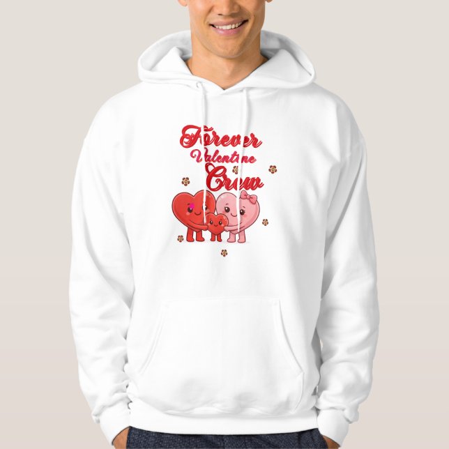 Forever Valentine Crew Hoodie (Vorderseite)