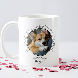 Forever Valentine Hund Vater Niedliches individuel Kaffeetasse