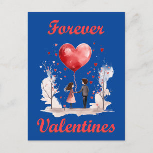 Forever Valentines! Postkarte