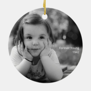 Forever Young Memorial Ornament
