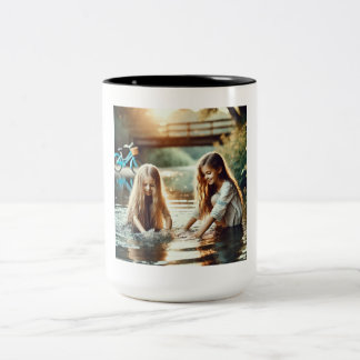 Forever Young Zweifarbige Tasse