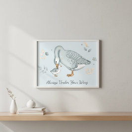 Forever Your Little Gosling Mother's Day Gift Poster