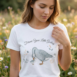 Forever Your Little Gosling Mother's Day Gift Tri-Blend Shirt