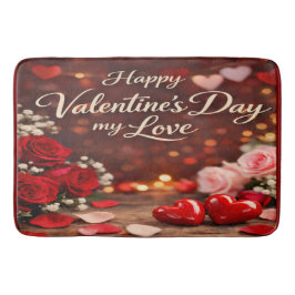 'Forever Your Valentine'-Badematte Badematte