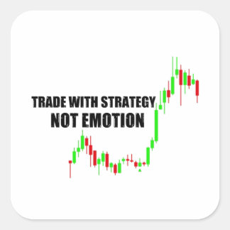 Forex Day Trader Collection Quadratischer Aufkleber