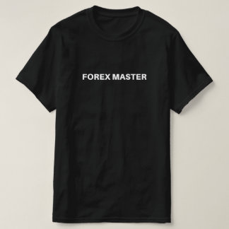 Forex Master Forex Trader Men Black T-Shirt