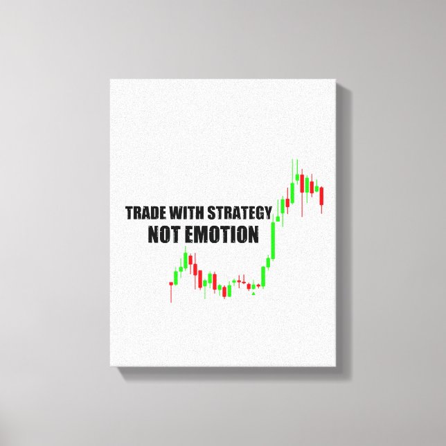 Forex Trader Collection Stretched Canvas Print Leinwanddruck (Vorderseite)