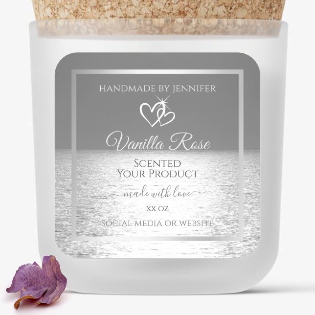 Forfait Silver Grey Ocean Étiquette (Créateur téléchargé)