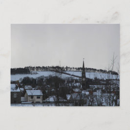 Forfar in the Snow Postkarte