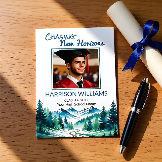 Forge Your Own Path Grad Party Ankündigung (Von Creator hochgeladen)